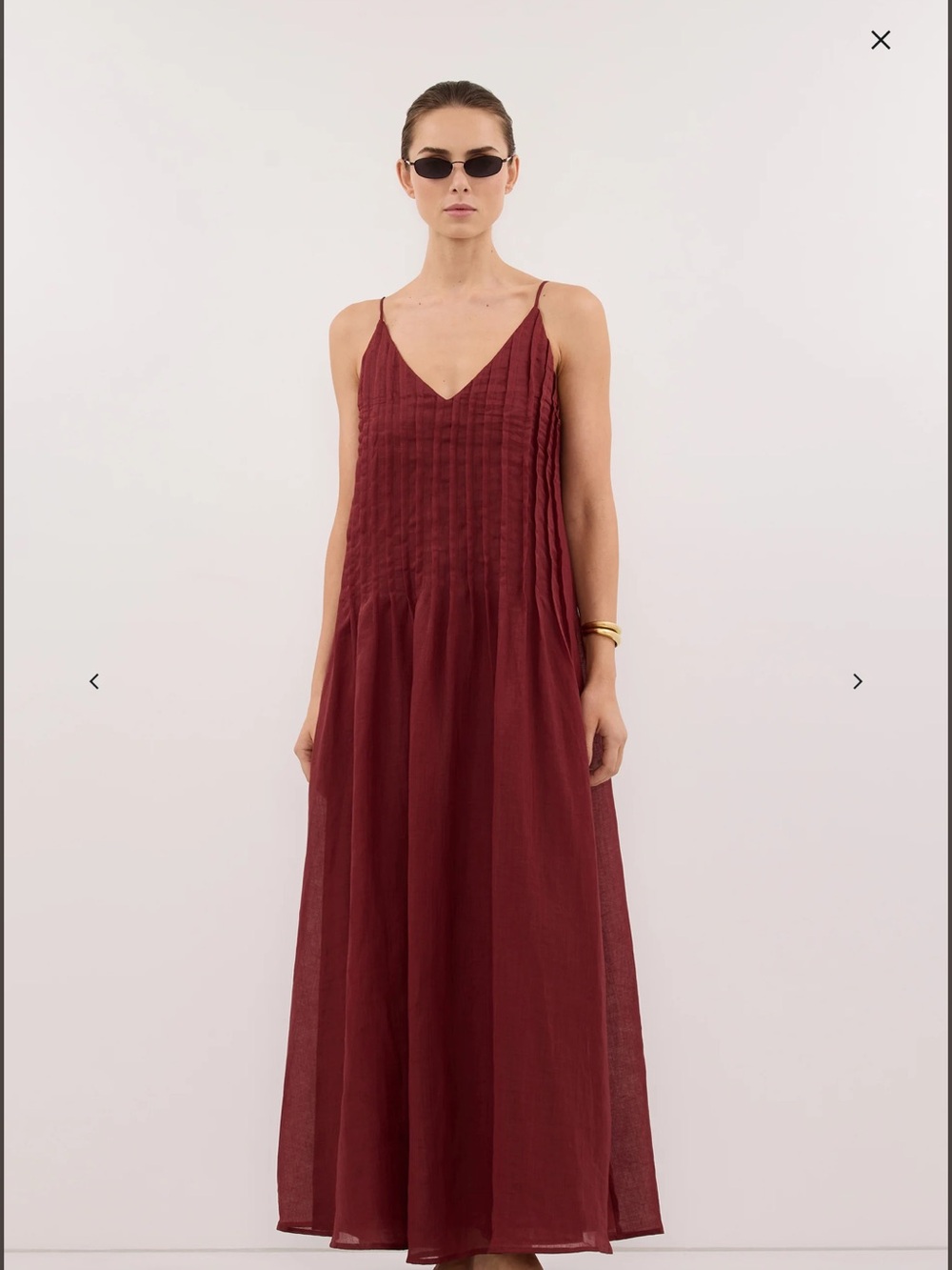 DISSH Tahlia Sahara Ramie Maxi Dress